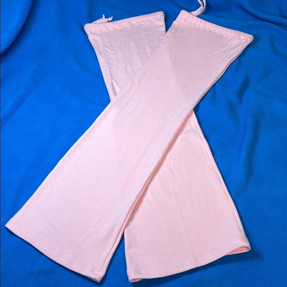 Flare-Hem Thigh-High Pink Ballet Legwarmers 26.5” New